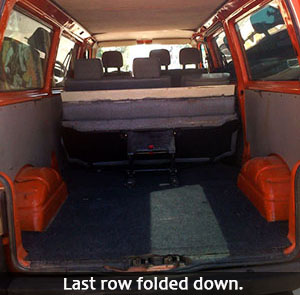 lpg van 6 seats