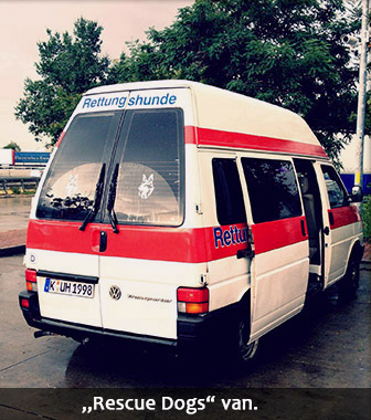 Rettungshunde Bus
